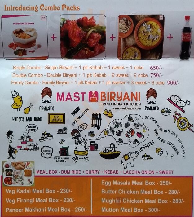 Mast Biryani Guwahati Menu - 1