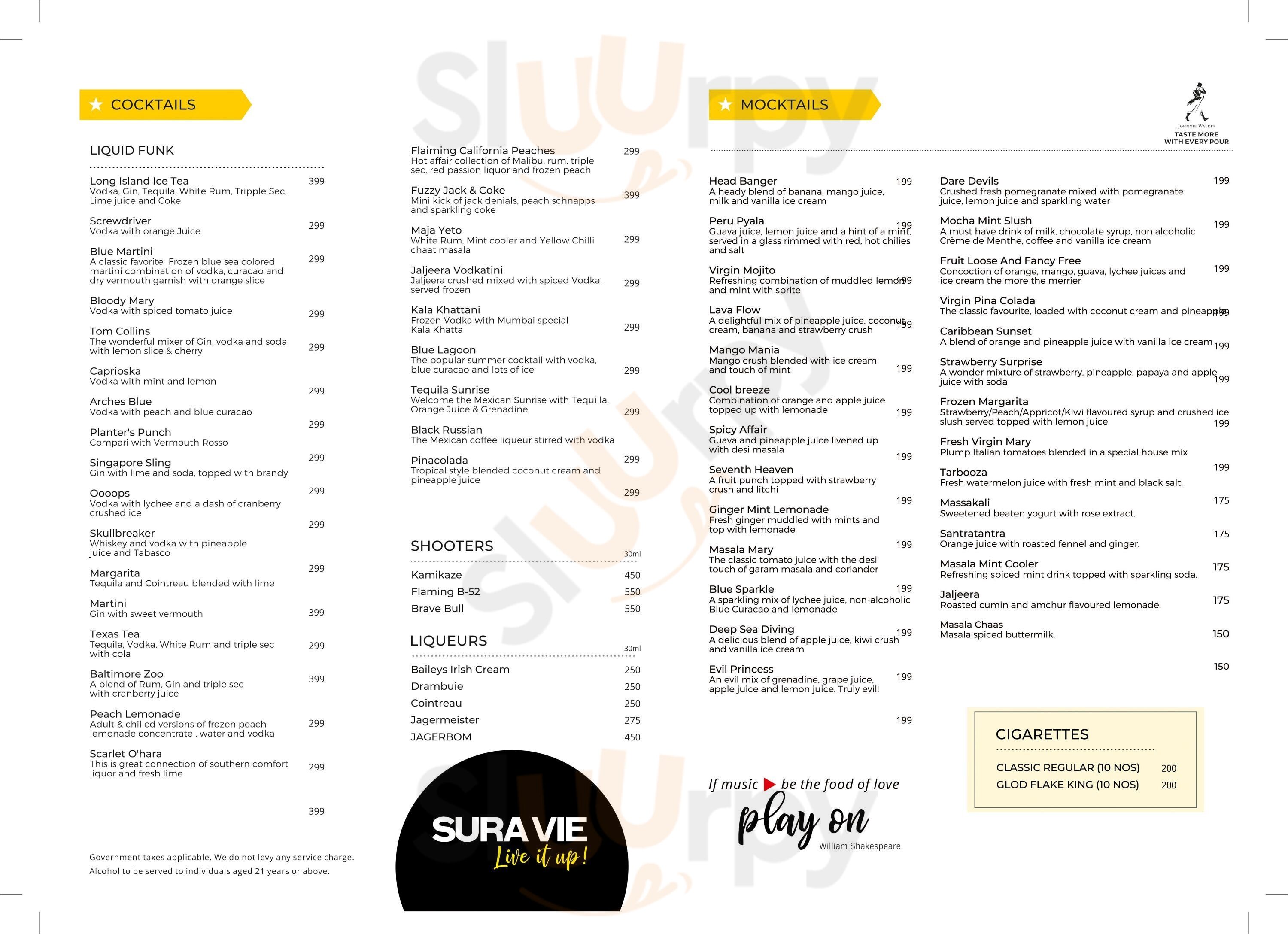 The Yellow Chilli Guwahati Menu - 1