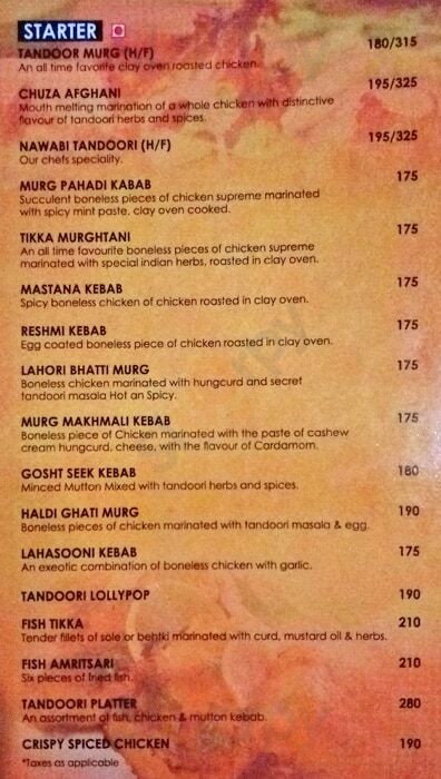 Novelty Restaurant Jamshedpur Menu - 1