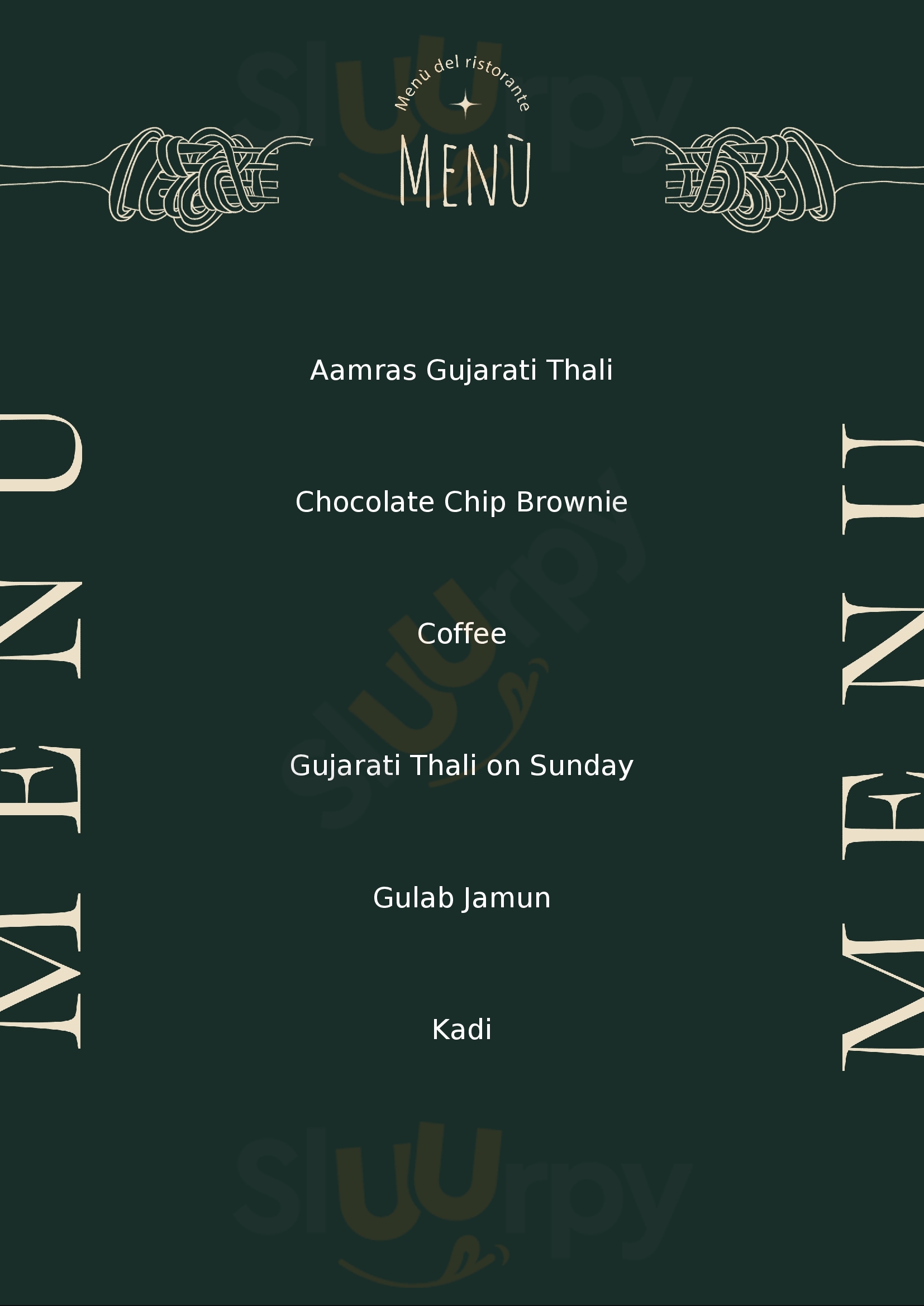 Purohit Dining Hall Vallabh Vidyanagar Menu - 1