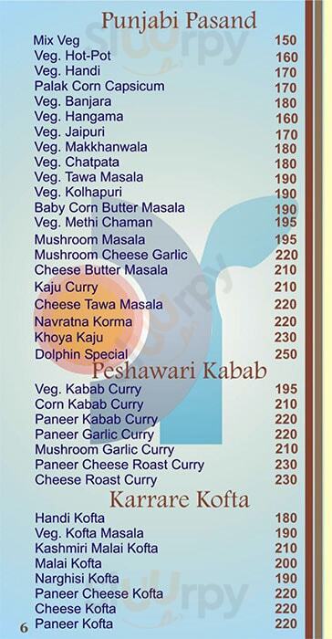 Dolphin Restaurant Anand Menu - 1