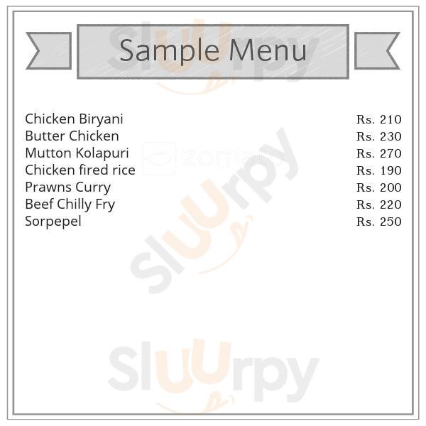 Stomach Mapusa Menu - 1