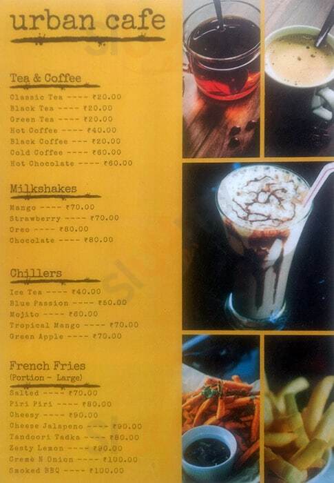 The Urban Cafe Pimpri-Chinchwad Menu - 1