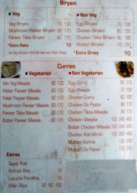 Rollsryce Gorakhpur Menu - 1