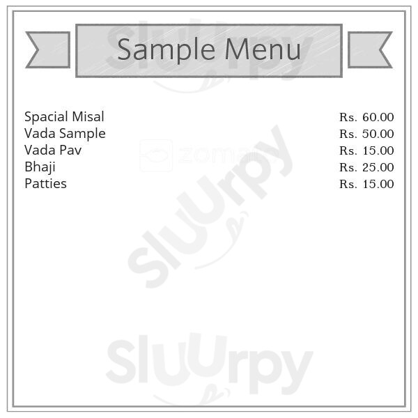 Misal Spot Pimpri-Chinchwad Menu - 1