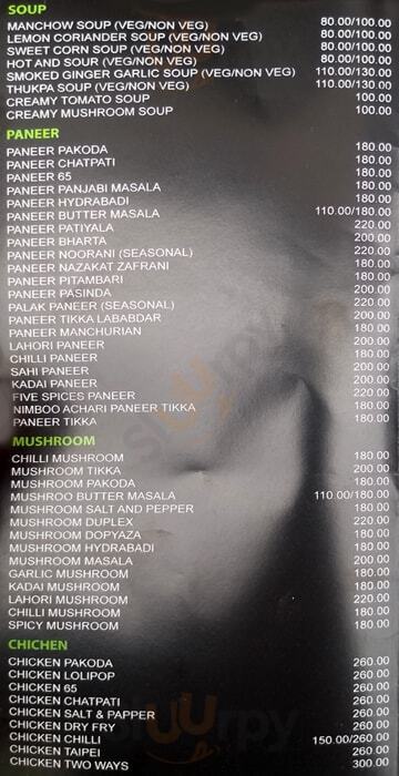 The Cocktail Cuttack Menu - 1