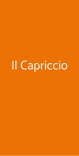 Il Capriccio, Pistoia