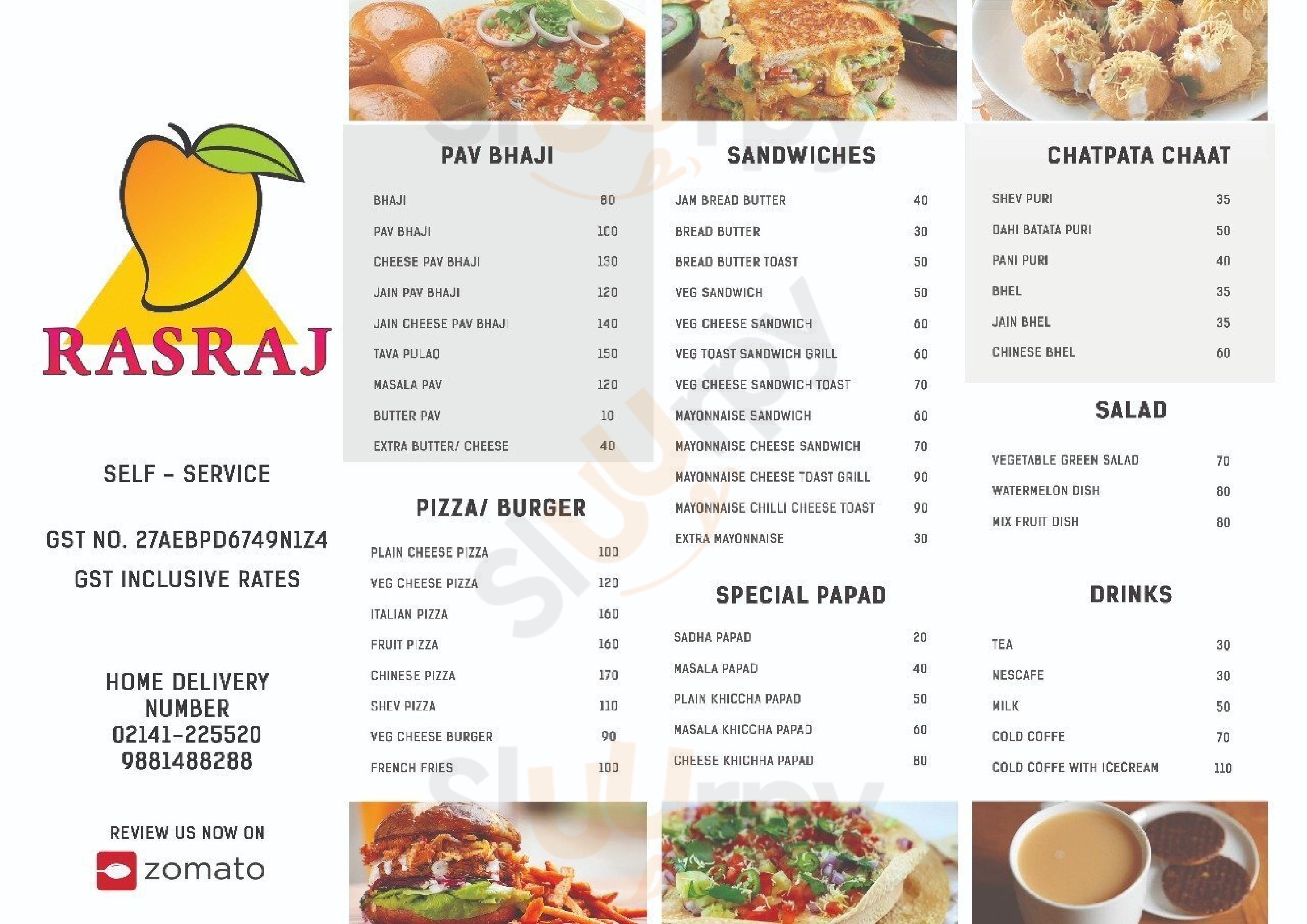 Rasraj Alibaug Menu - 1