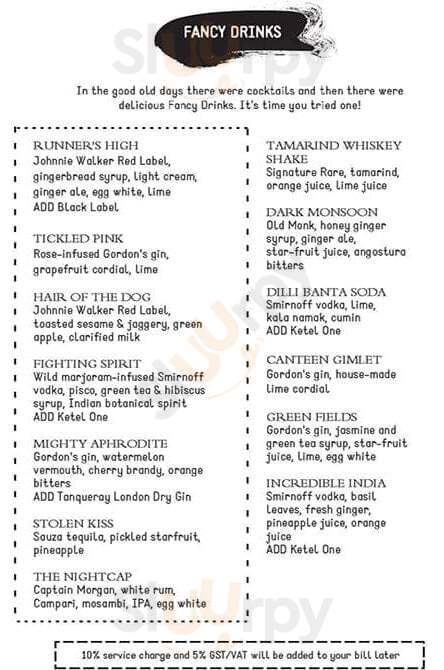 The Bombay Canteen Mumbai Menu - 1