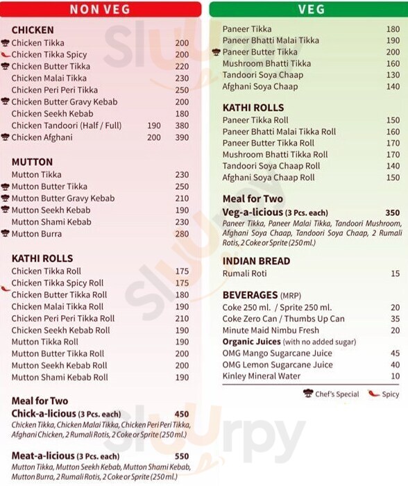 Blueboxx - Barbecue & Grill Greater Noida Menu - 1