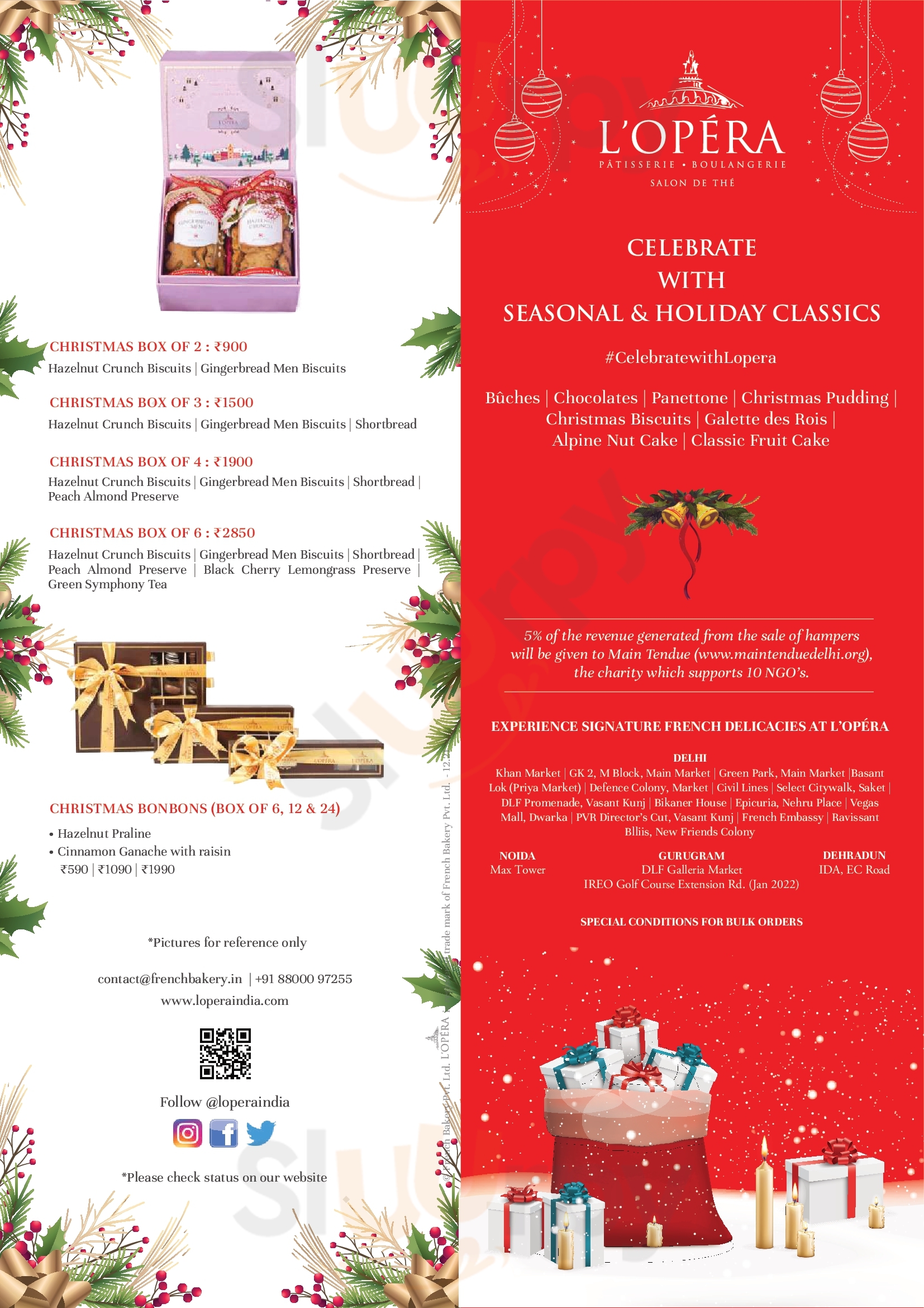 L'opera New Delhi Menu - 1