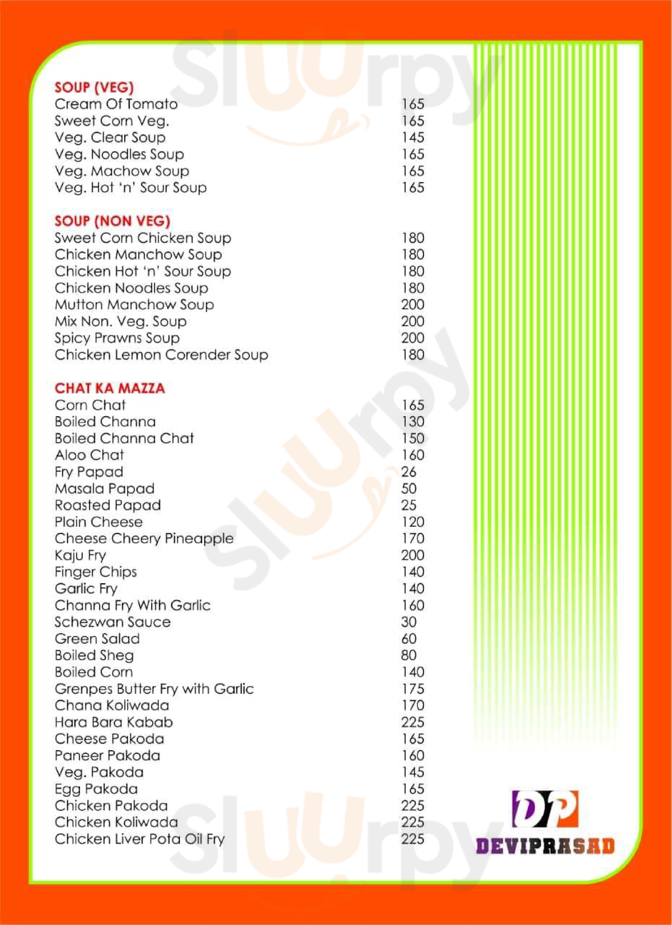 Devi Prasad Navi Mumbai Menu - 1