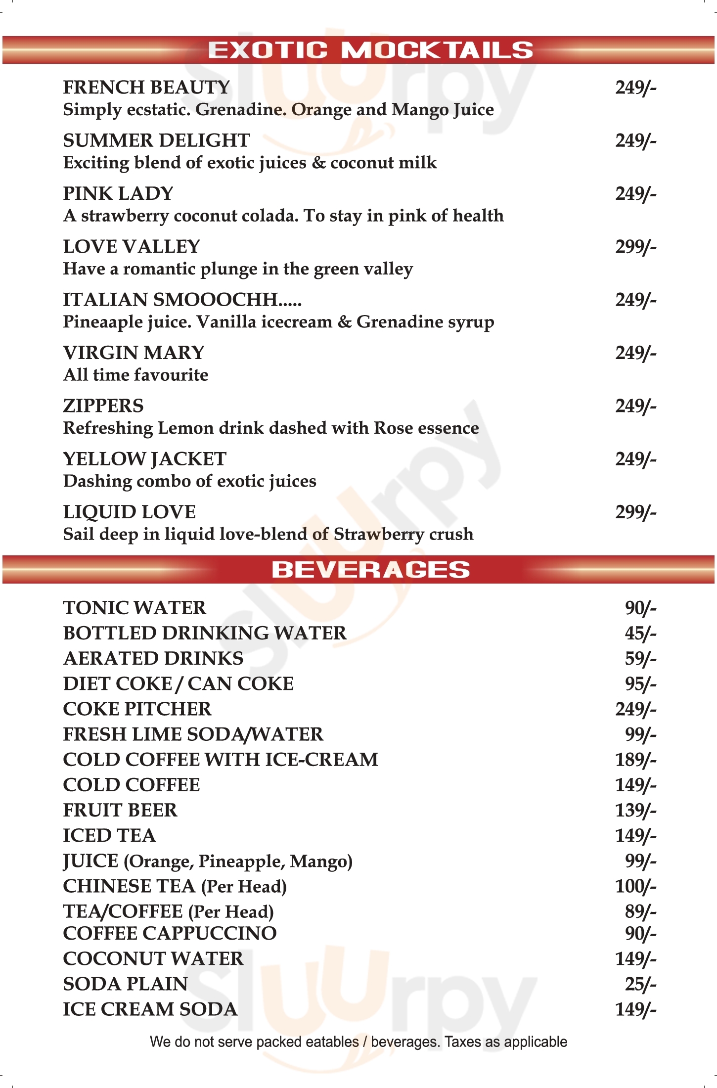 Jade Garden New Delhi Menu - 1