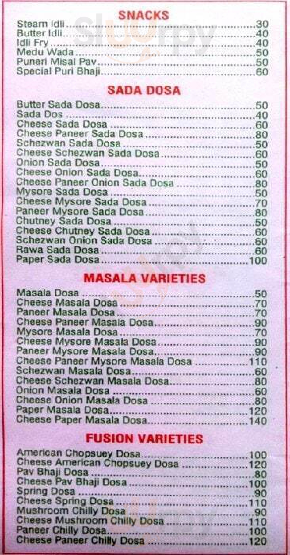 Kamdenu Foods Navi Mumbai Menu - 1