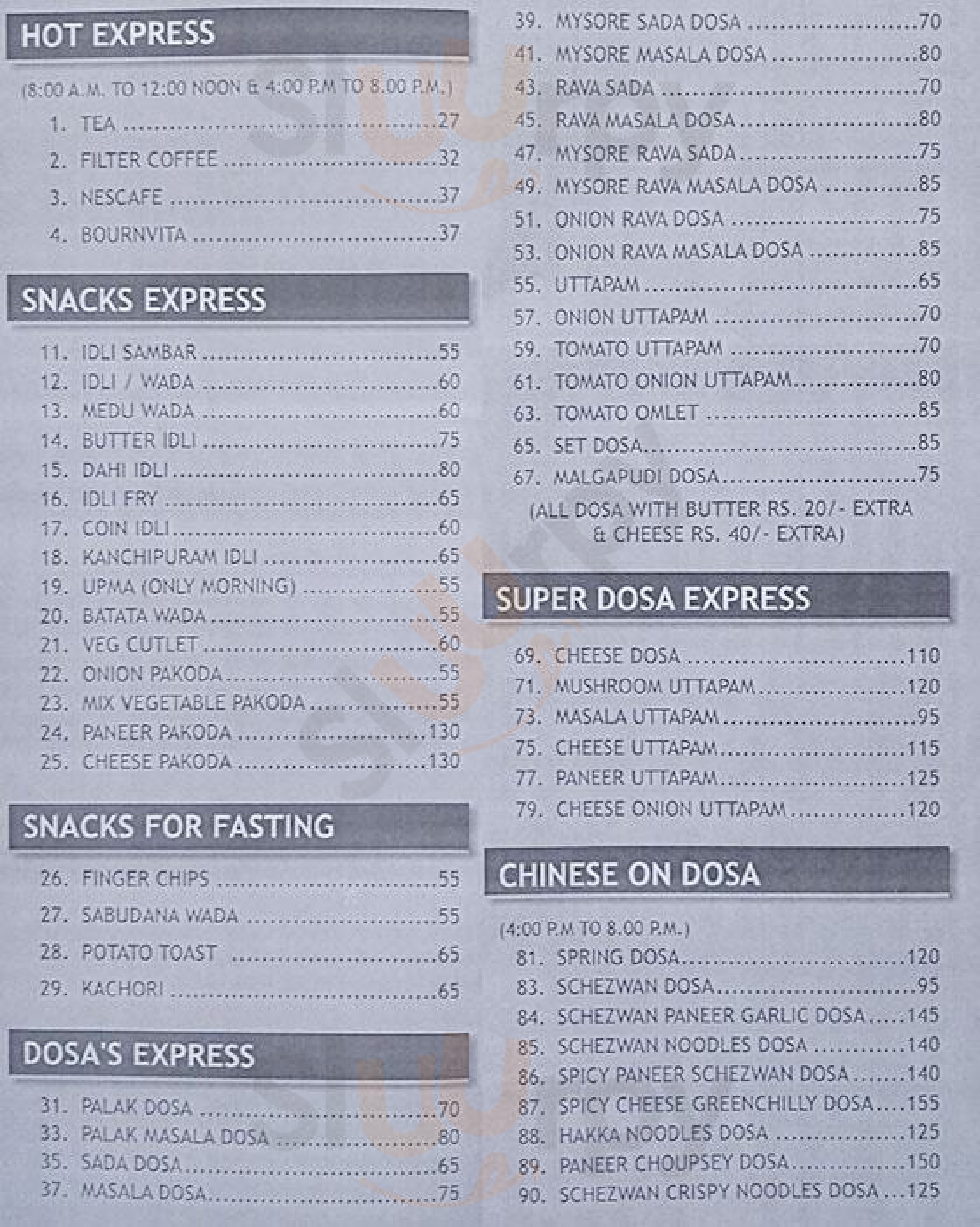 Apoorva Delicacies Mumbai Menu - 1