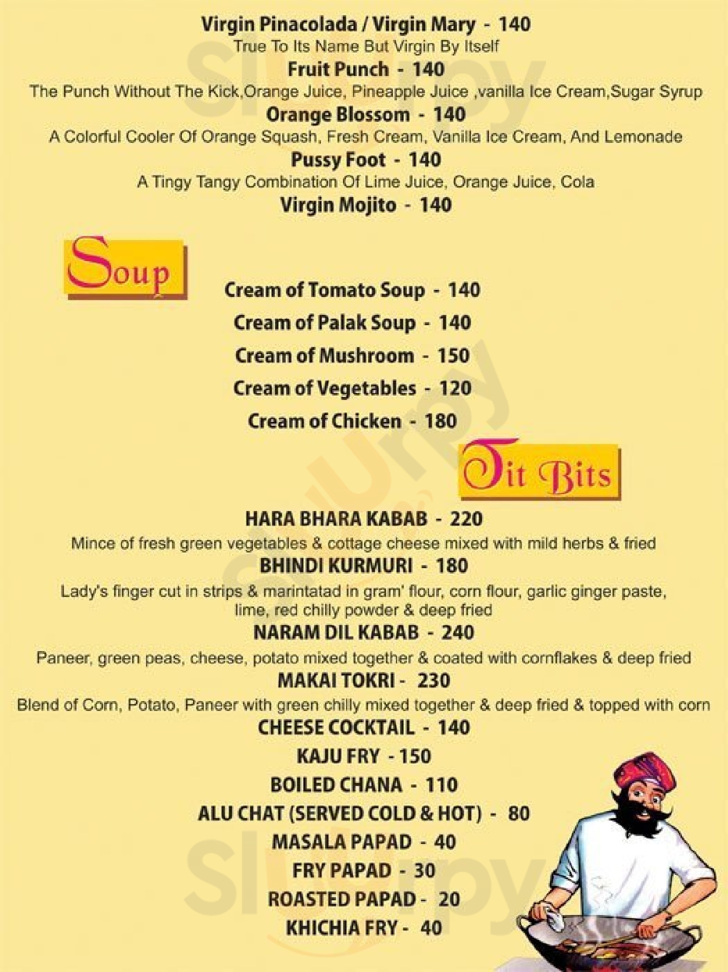 Dara's Dhaba Mumbai Menu - 1