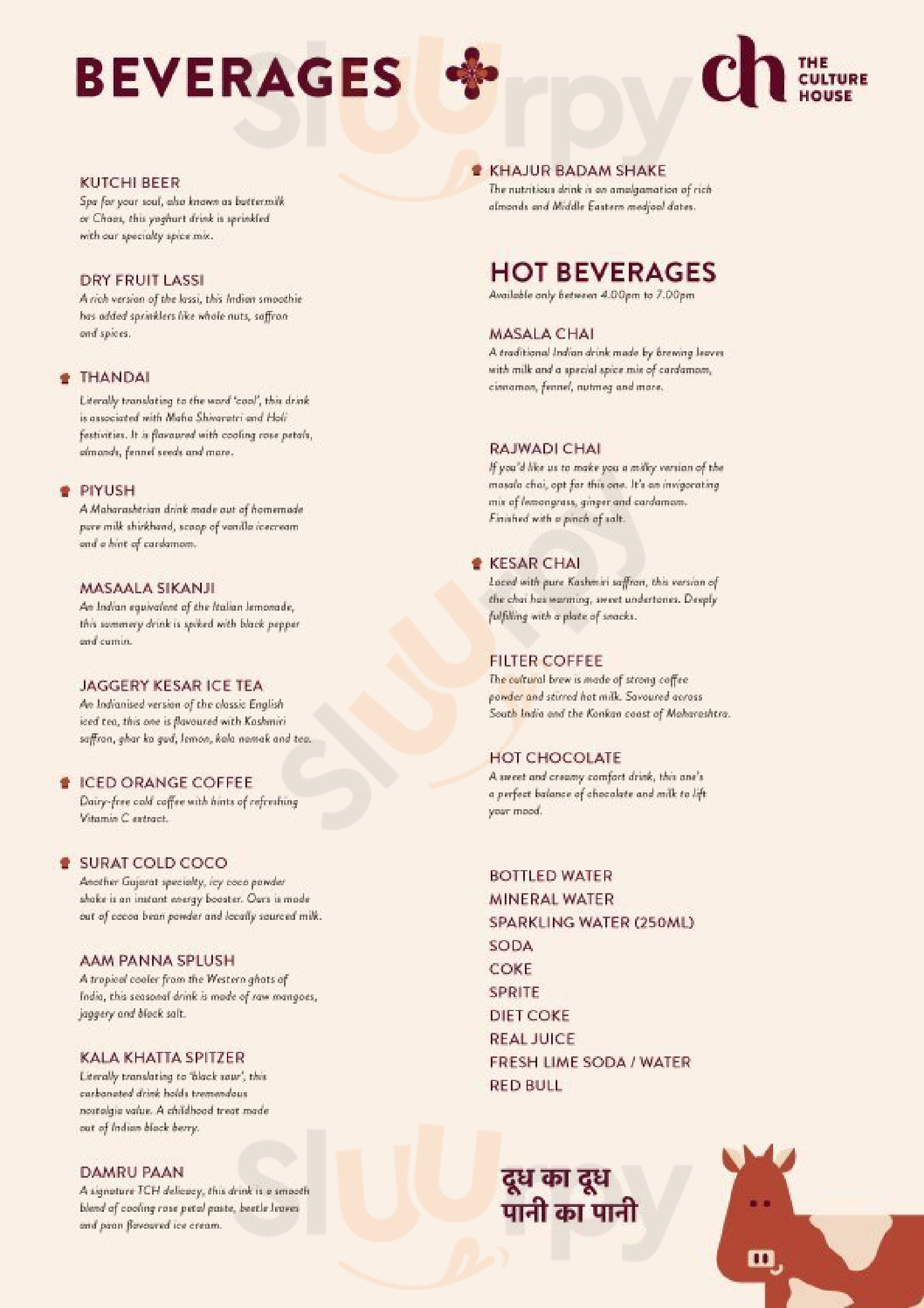 The Culture House Mumbai Menu - 1