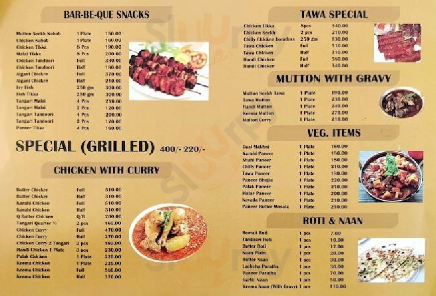 Classic Chicken New Delhi Menu - 1