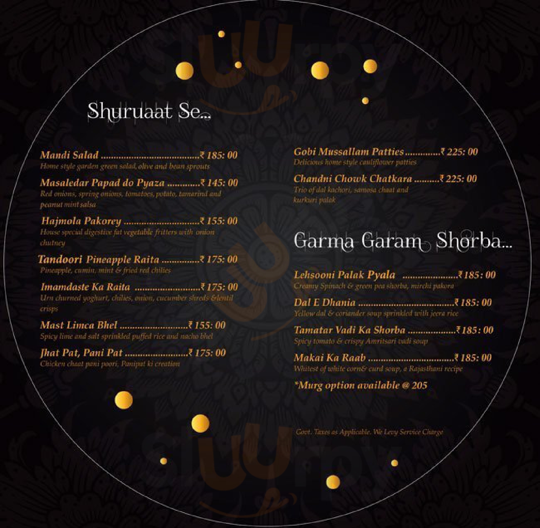 Kopper Kadai New Delhi Menu - 1