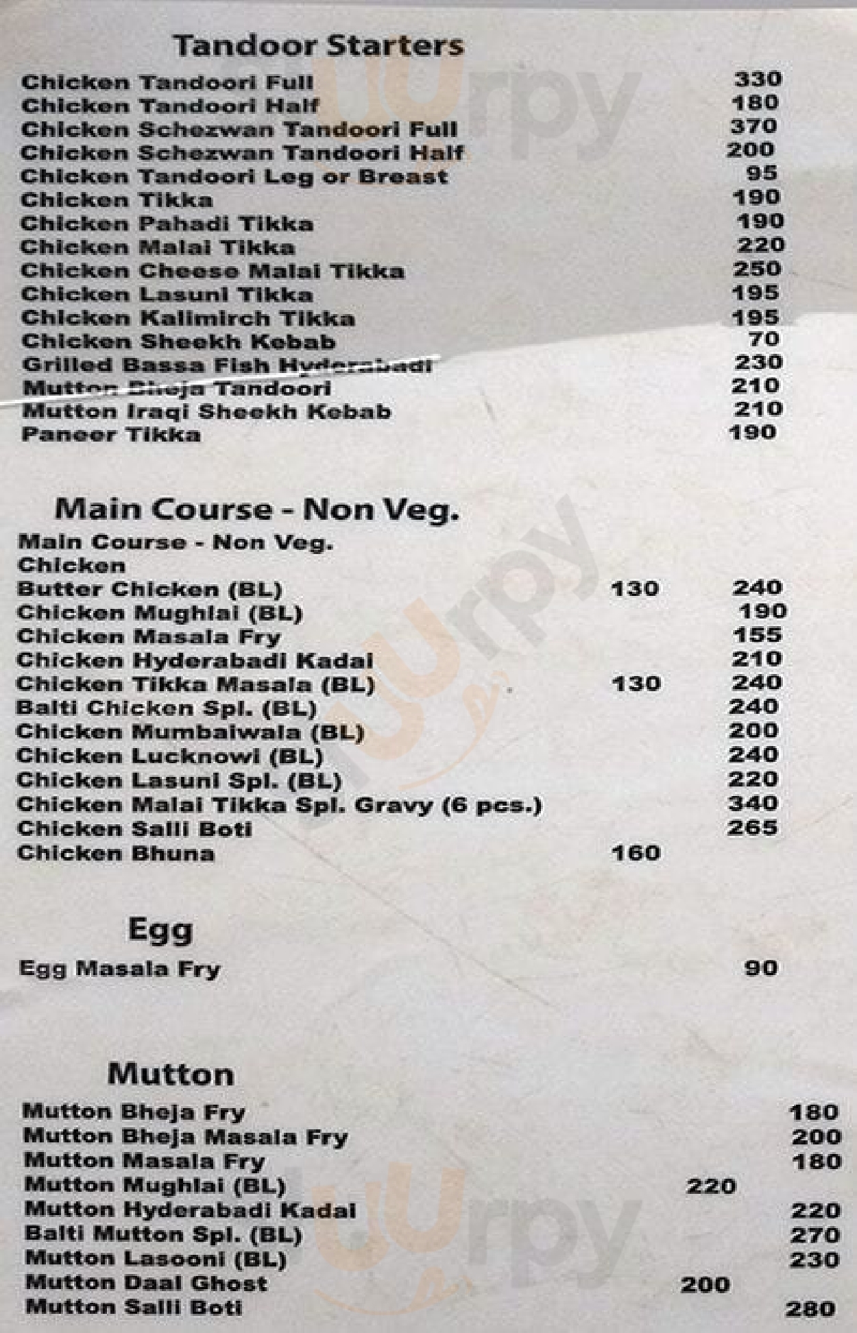 Light Of Bharat Mumbai Menu - 1