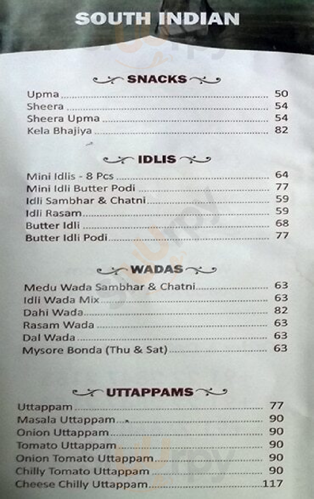 Thambbi Mumbai Menu - 1