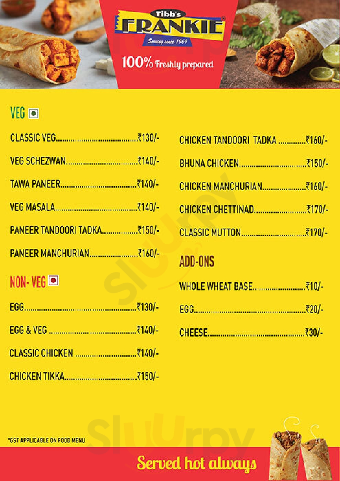 Main Menu - Tibbs Frankie