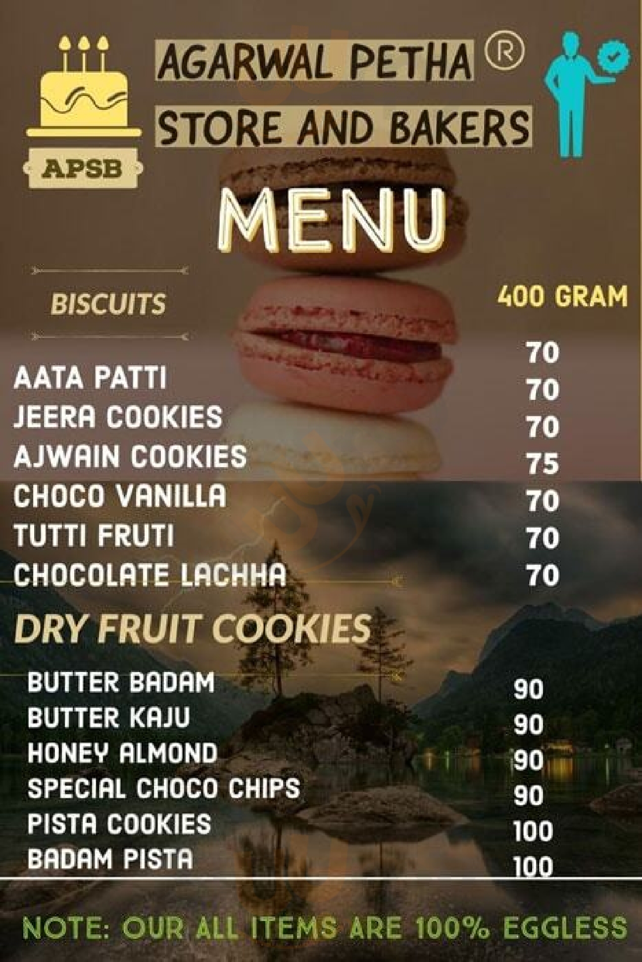 Aggarwal Petha Store And Bakers New Delhi Menu - 1