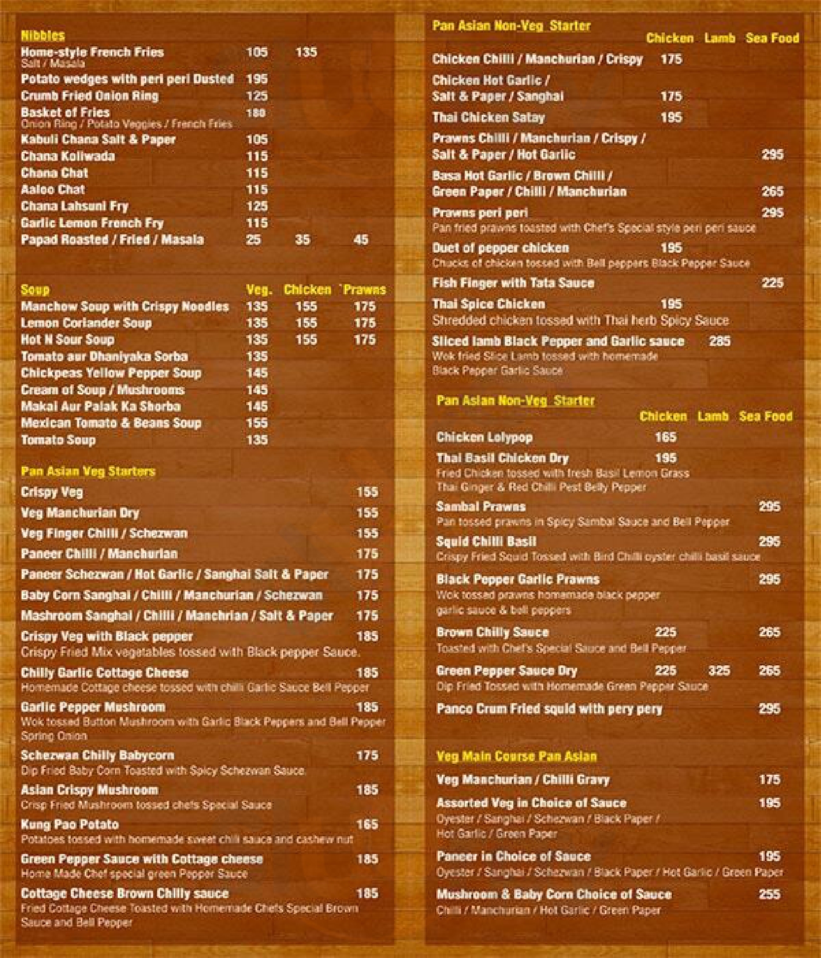 Akshith Restaurant & Bar Mumbai Menu - 1