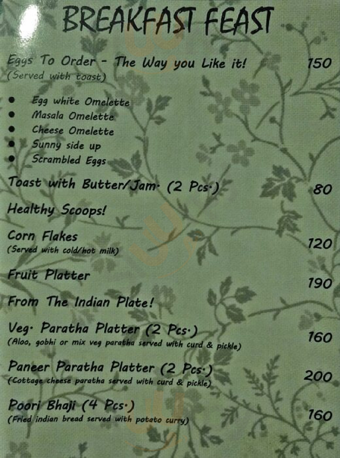 Cafe Einstein New Delhi Menu - 1