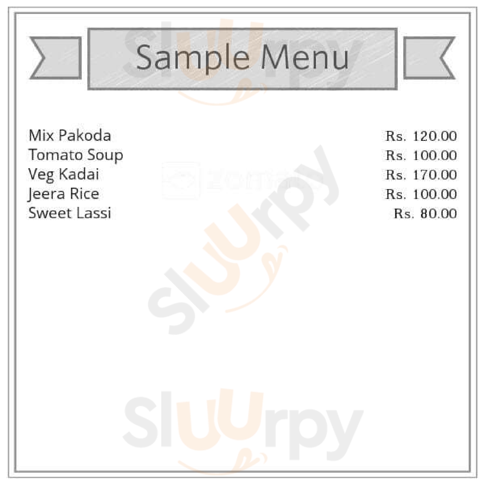 Vithal's Family Restaurant And Bar Mumbai Menu - 1