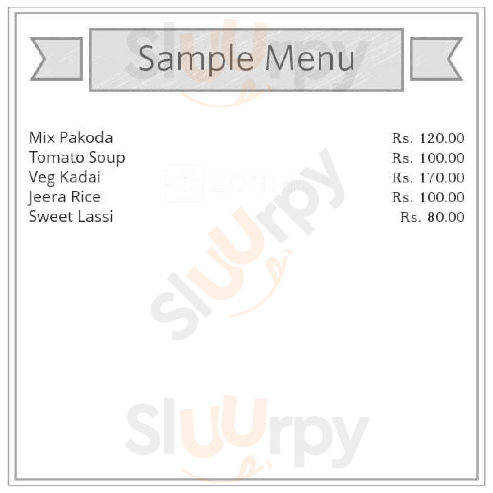 Vithals Family Restaurant Mumbai Menu - 1