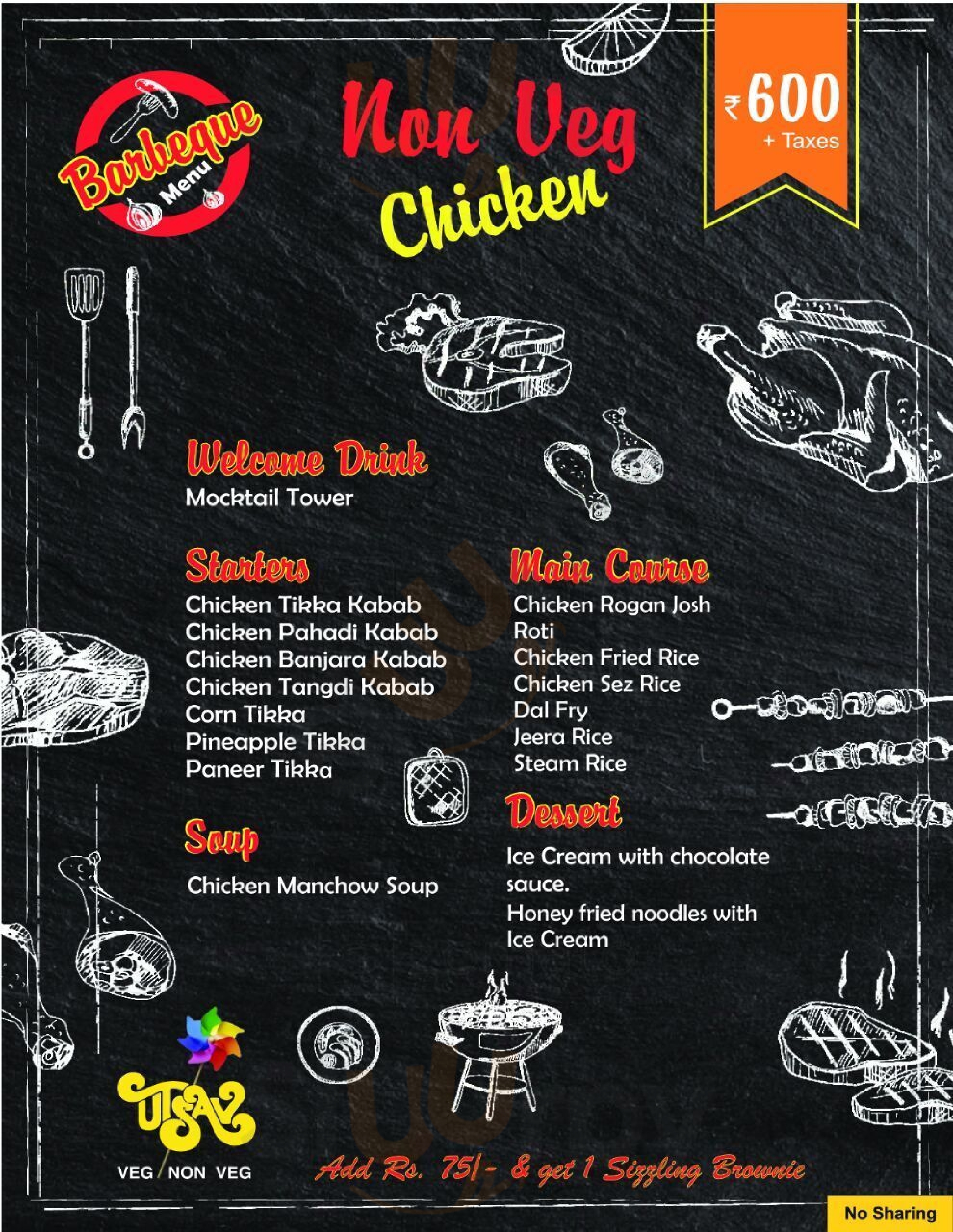 Utsav Pure Veg Mumbai Menu - 1