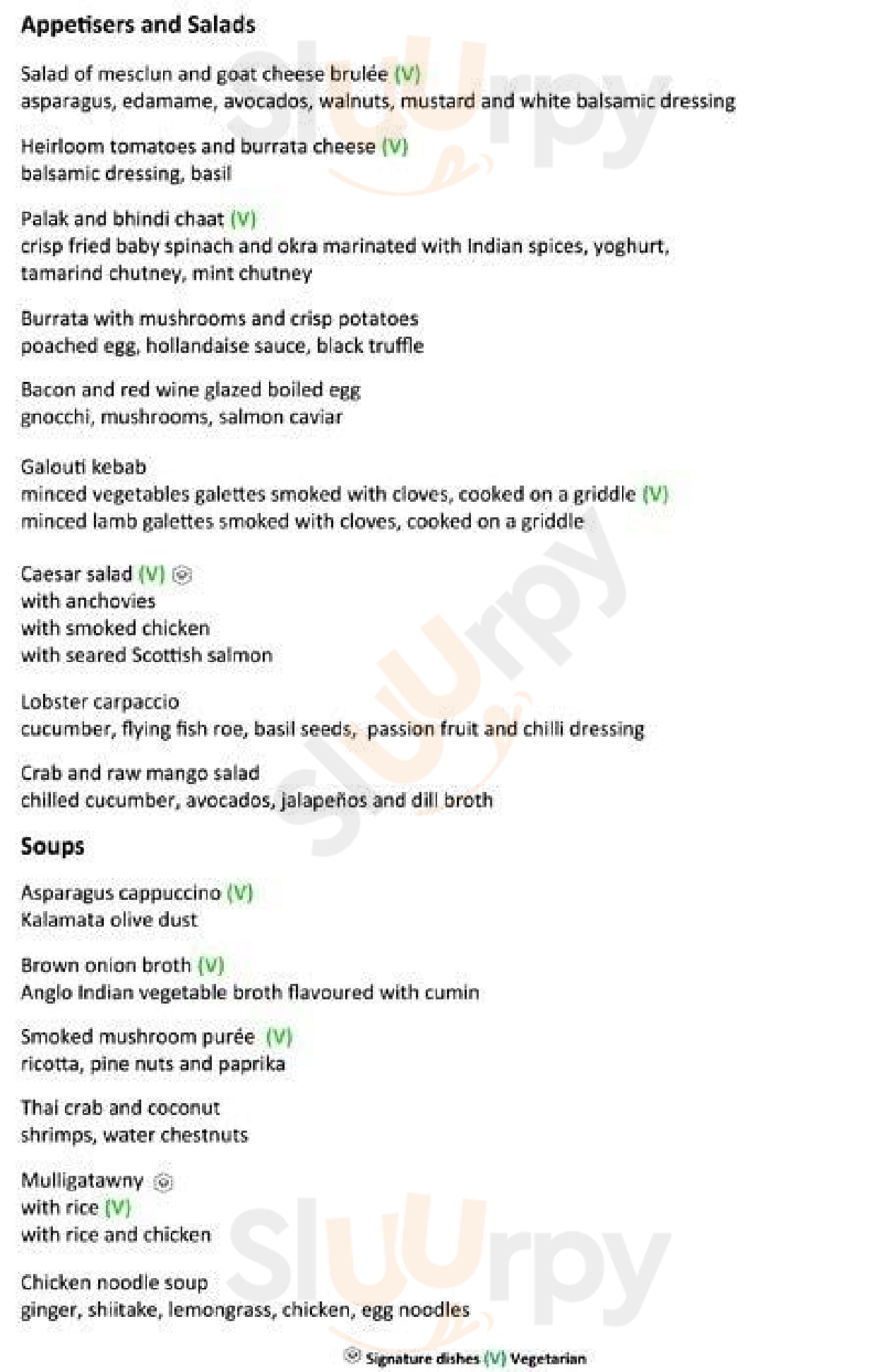 Senix Mumbai Menu - 1