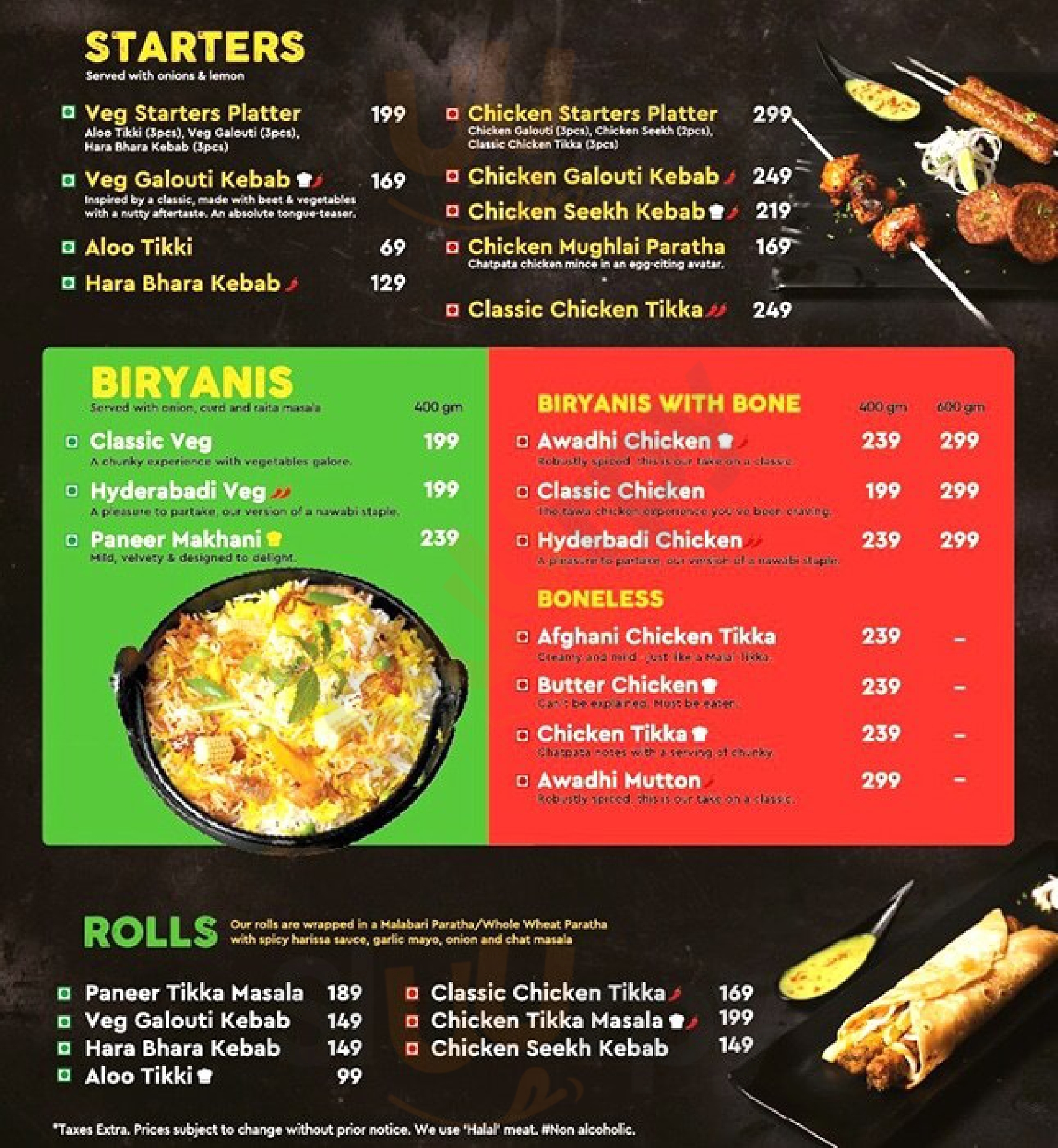 Charcoal Eats Pune Menu - 1