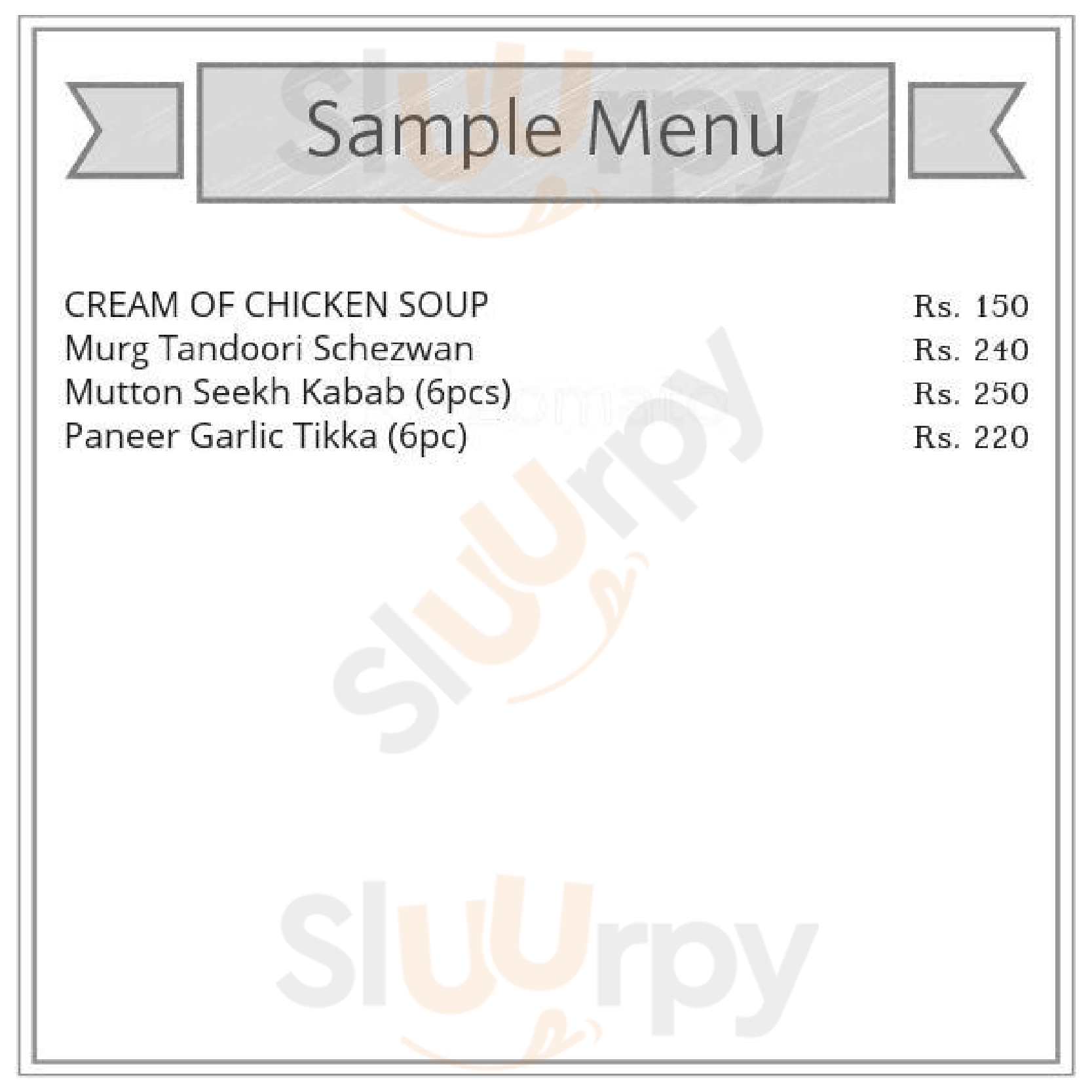 Deewaan-e-khaas Mumbai Menu - 1