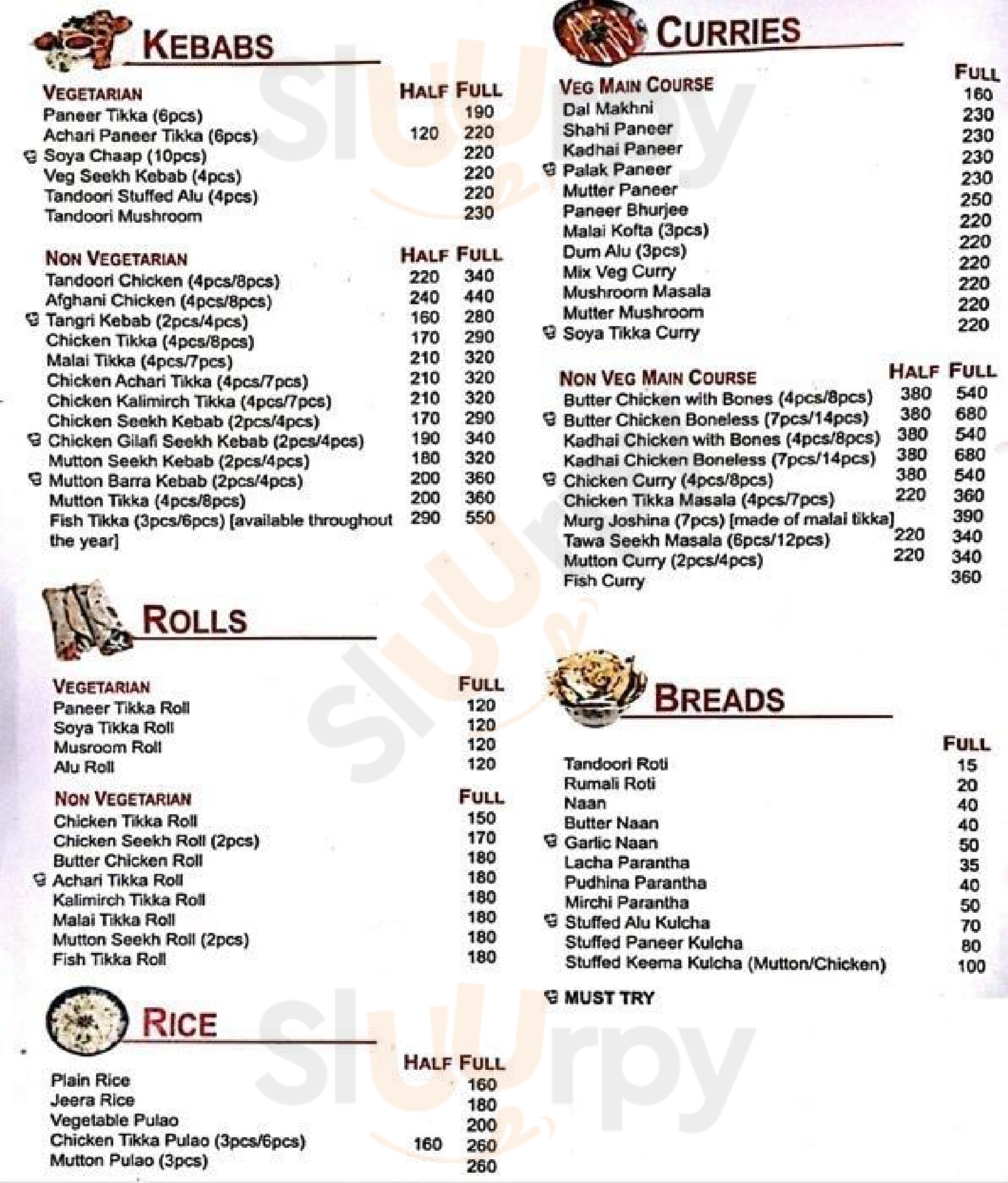 Kebabs & Curries New Delhi Menu - 1