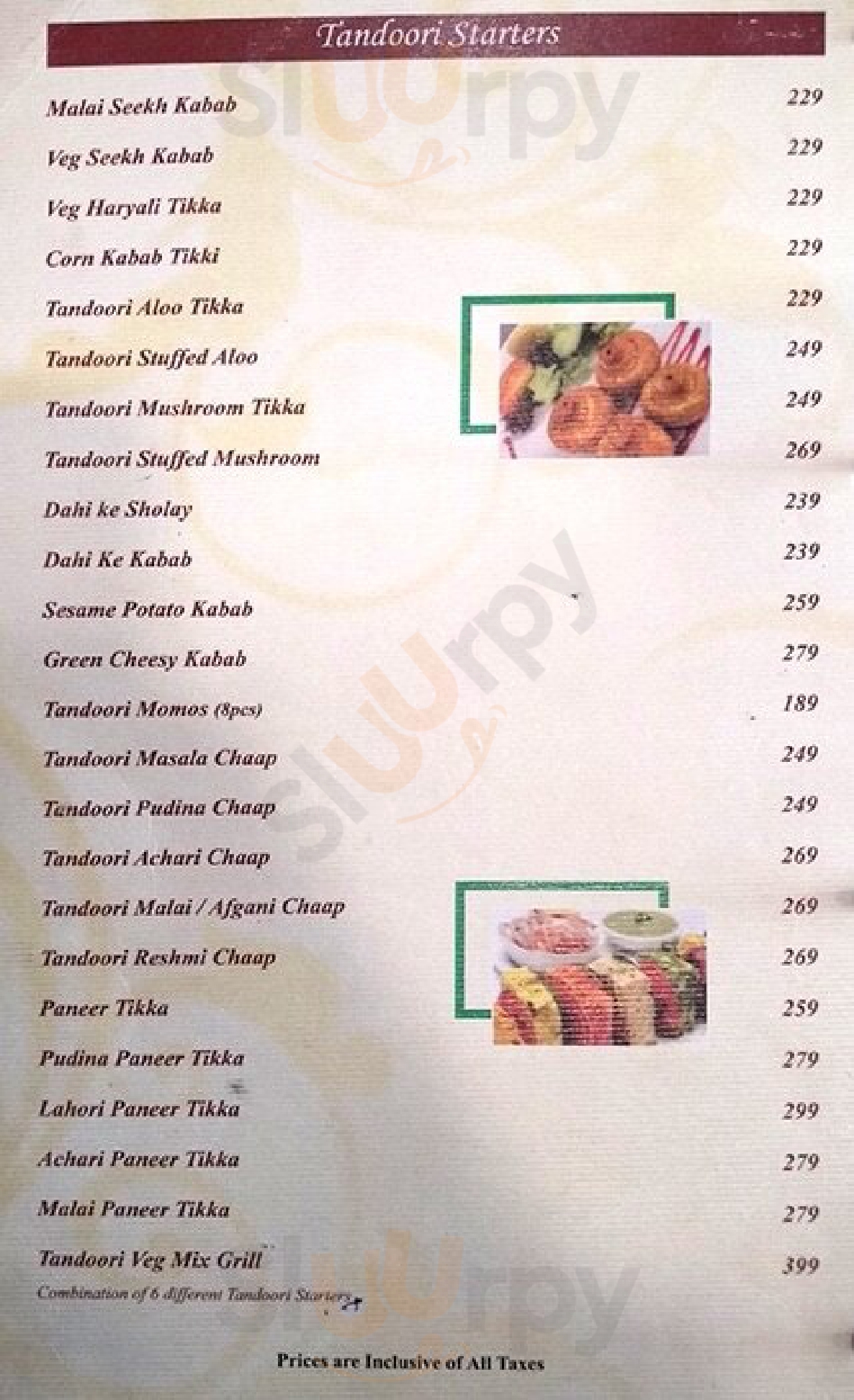 Moti Mahal Delux Tandoori Trail New Delhi Menu - 1