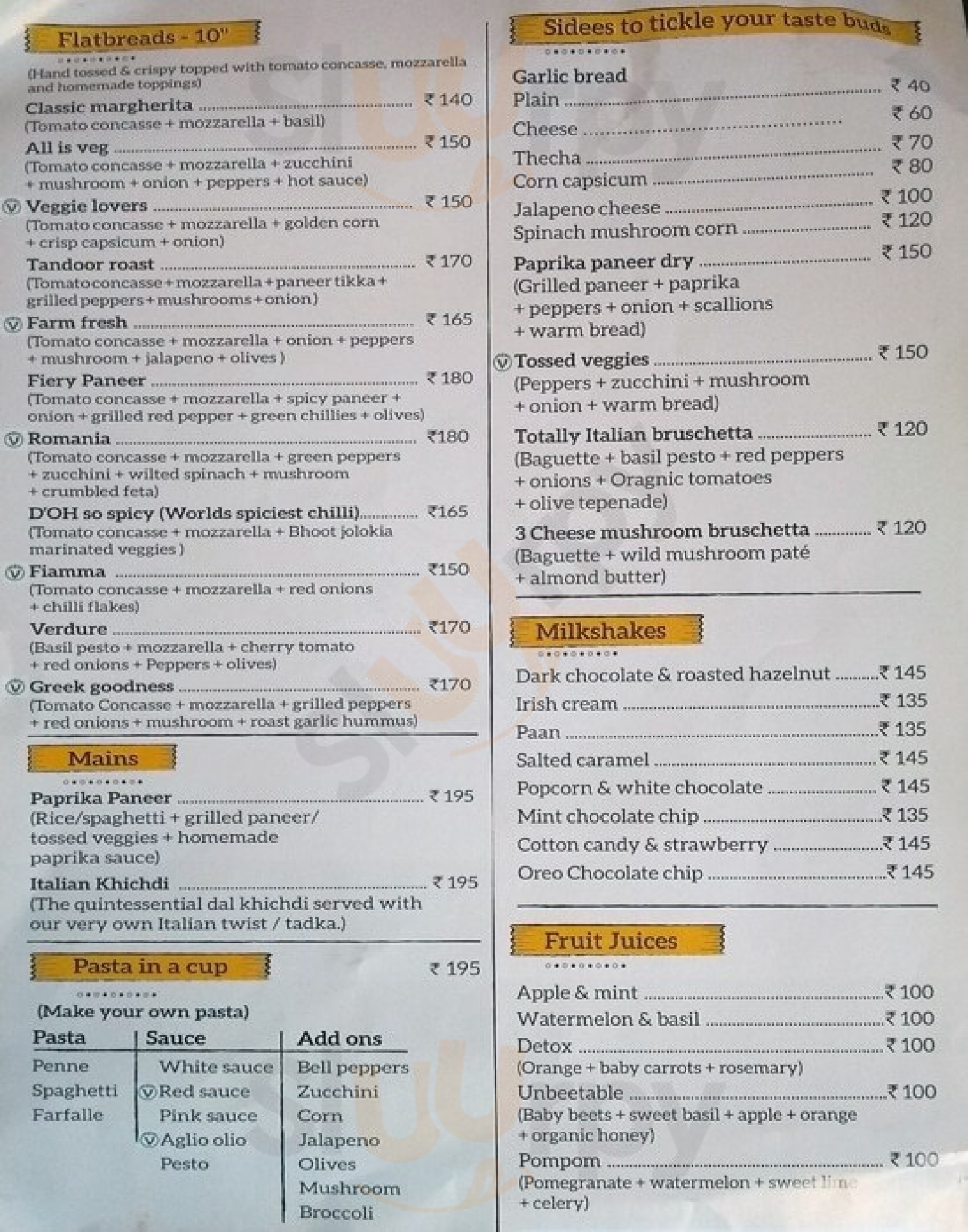 D'oh Boy Mumbai Menu - 1