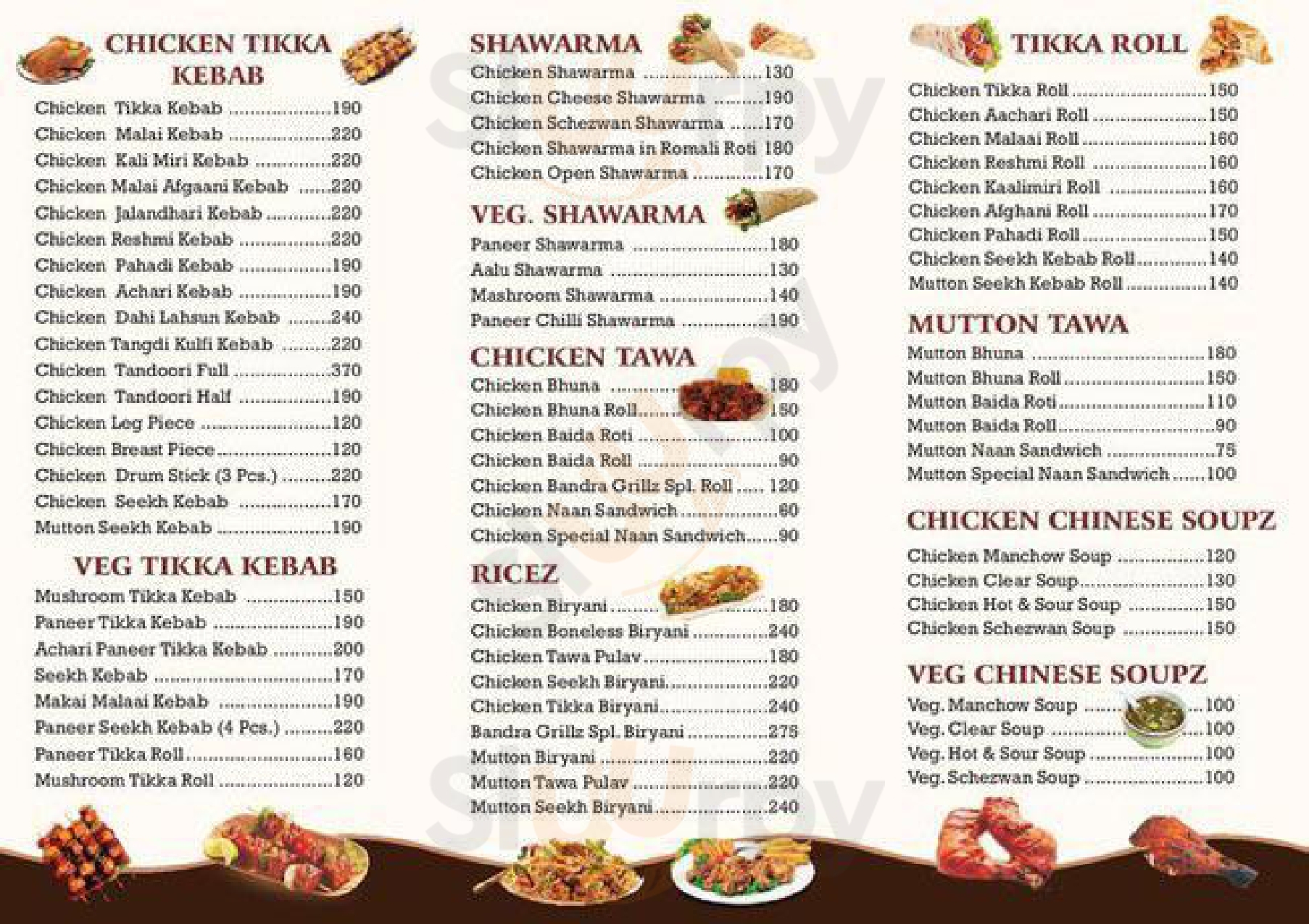 Bandra Grillz Mumbai Menu - 1