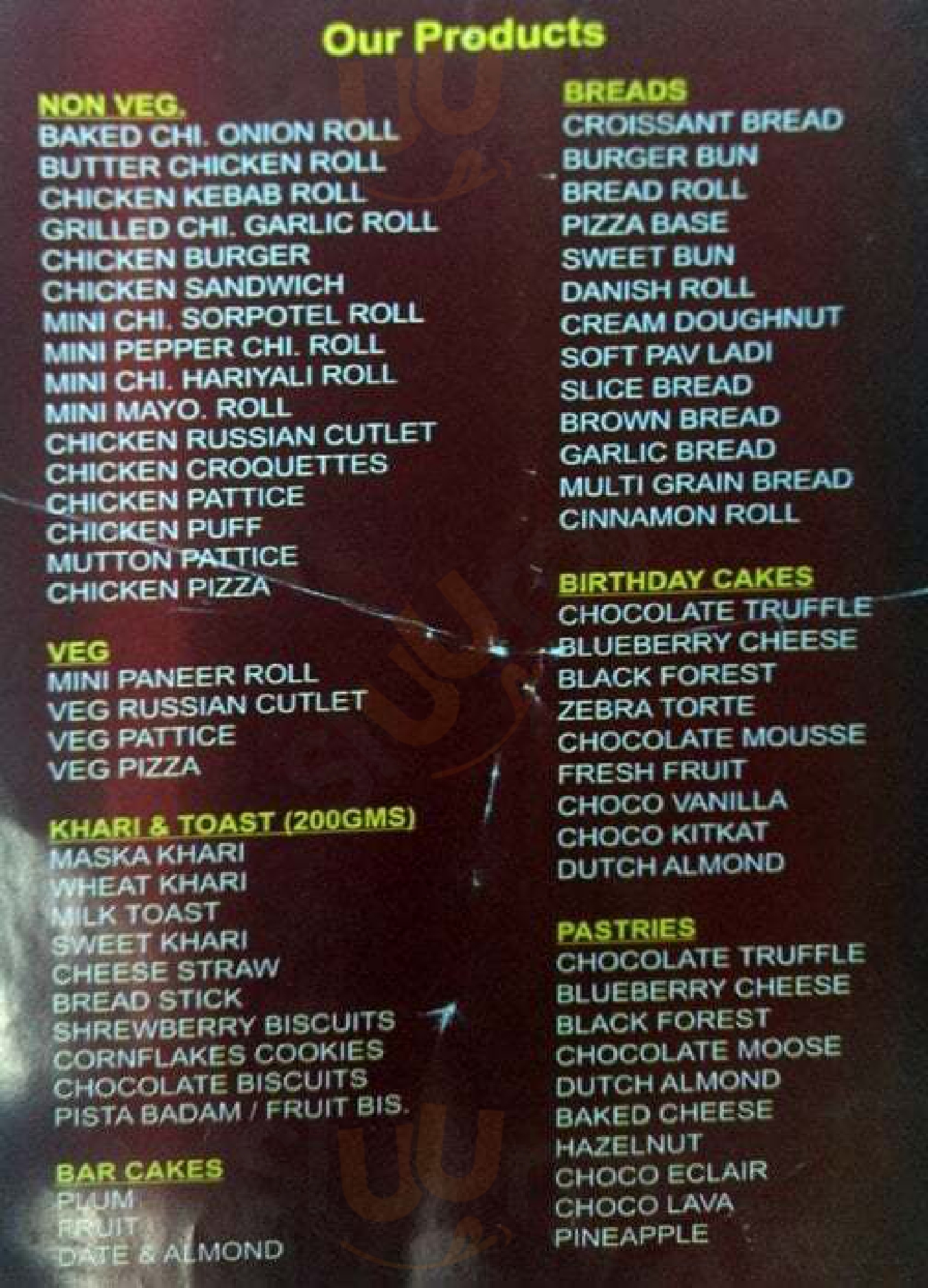 Hot Buns Mumbai Menu - 1