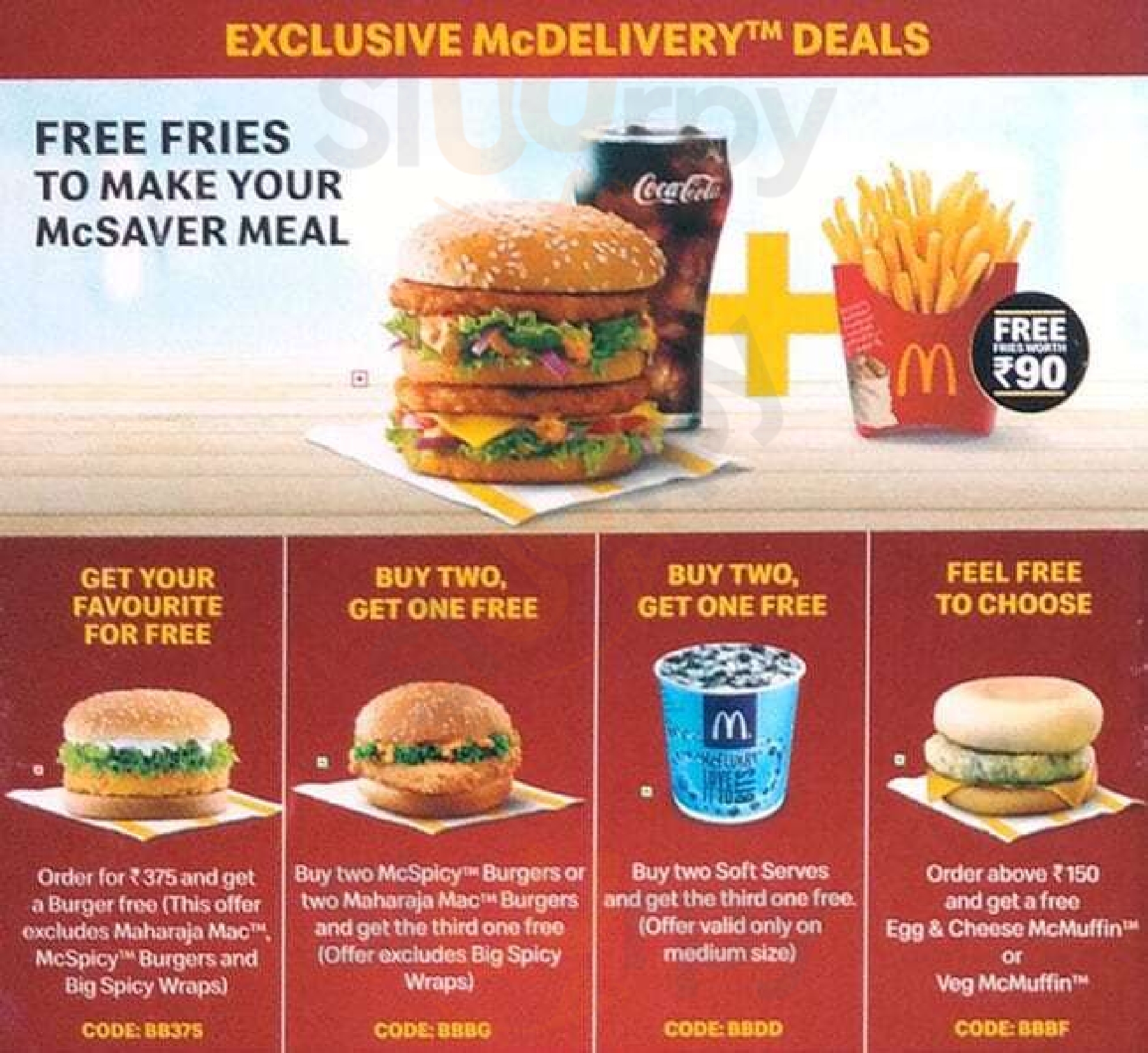 Mcdonald's Mumbai Menu - 1