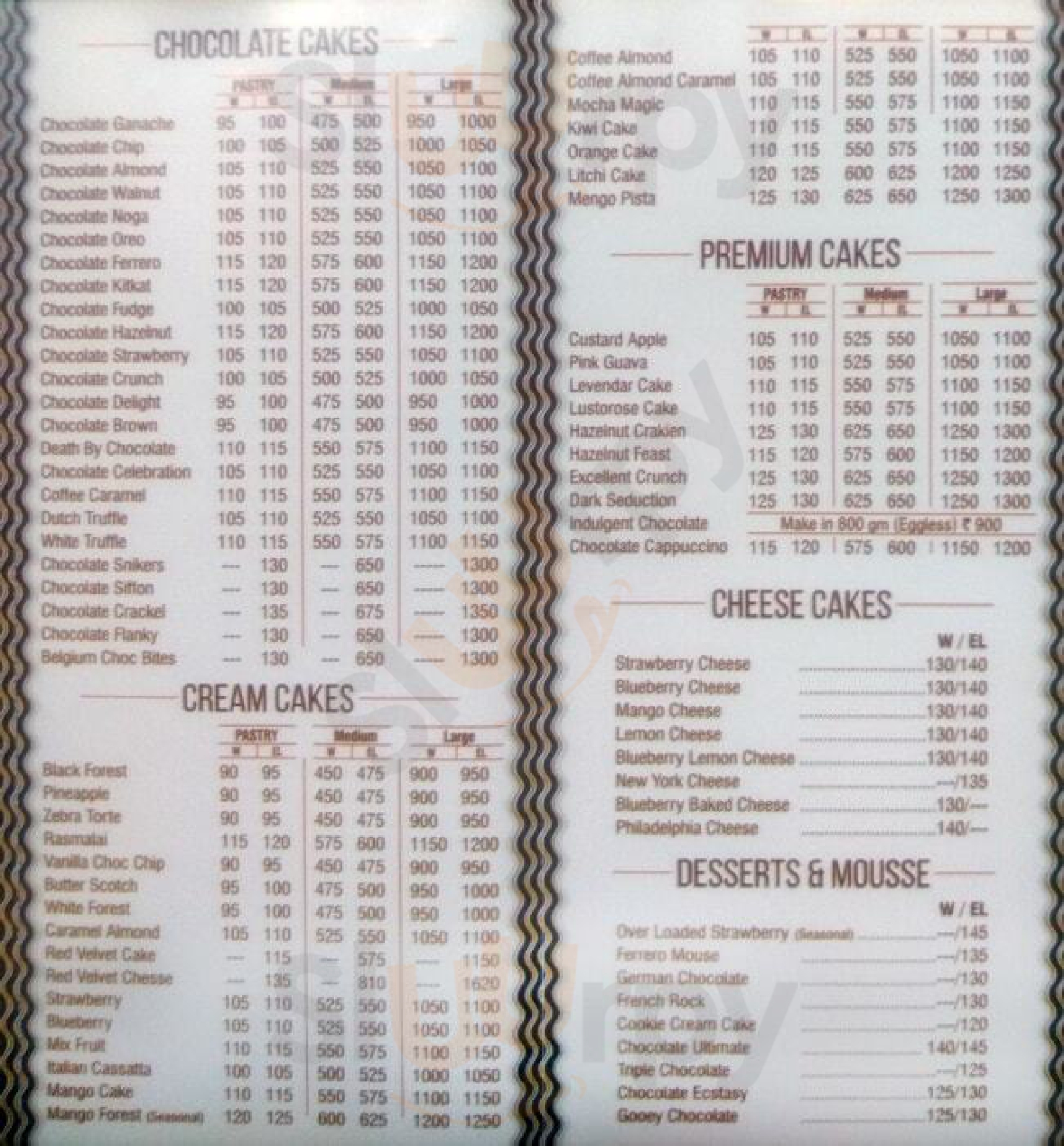 Celejor Mumbai Menu - 1