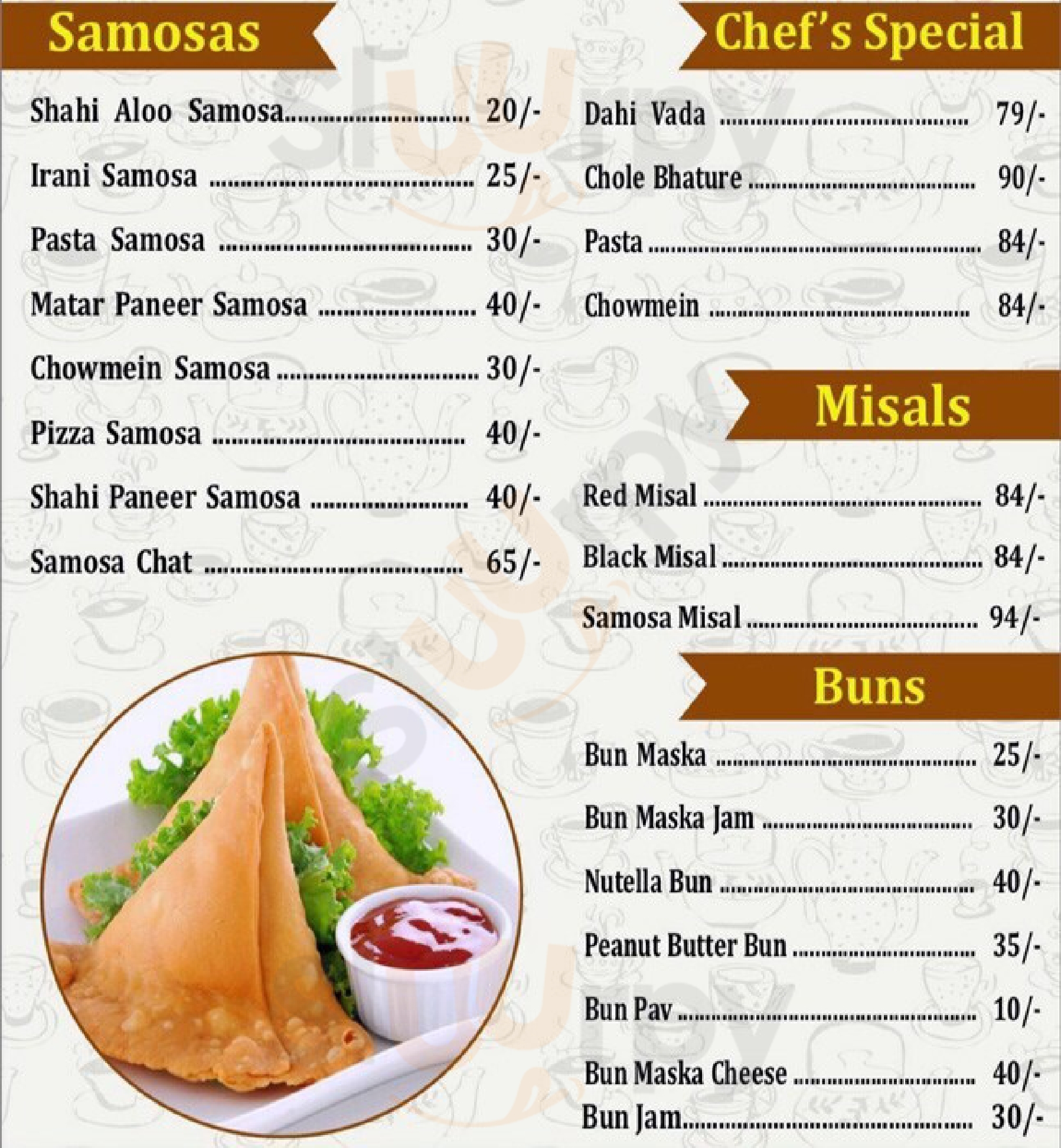 Chai Samosa Point Mumbai Menu - 1