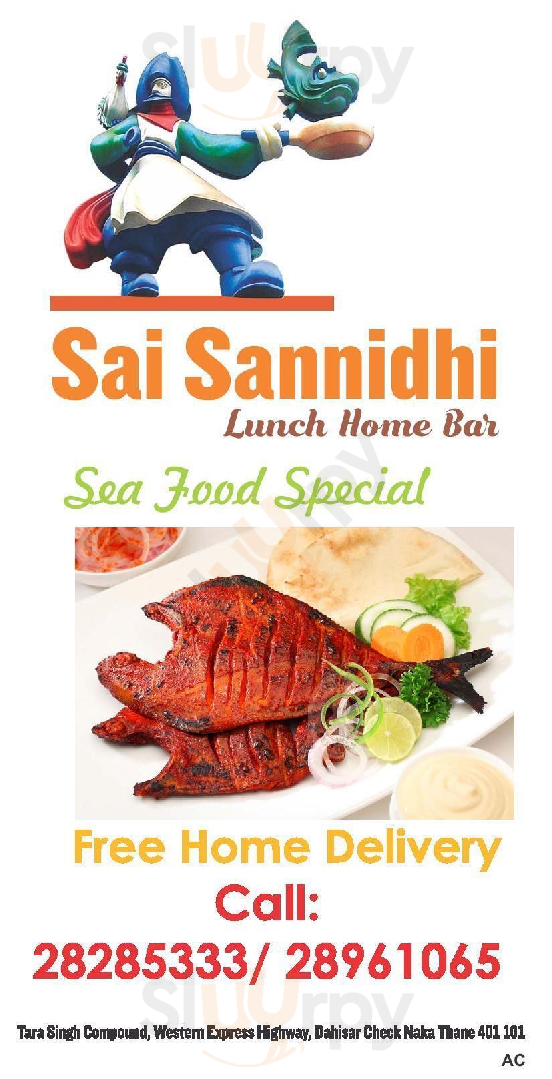 Sai Sannidhi Restaurant & Bar Mumbai Menu - 1