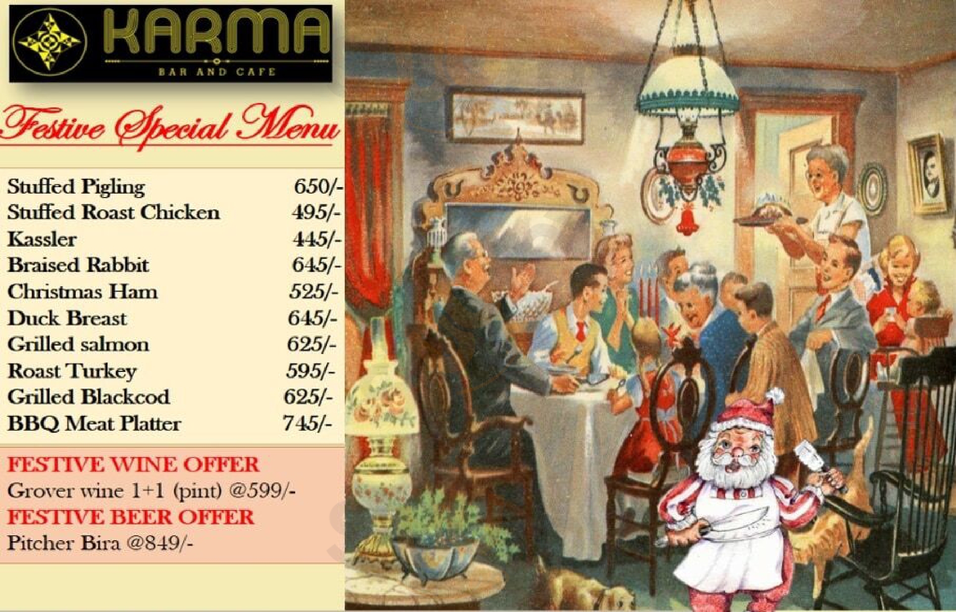 Karma Bar And Cafe Mumbai Menu - 1