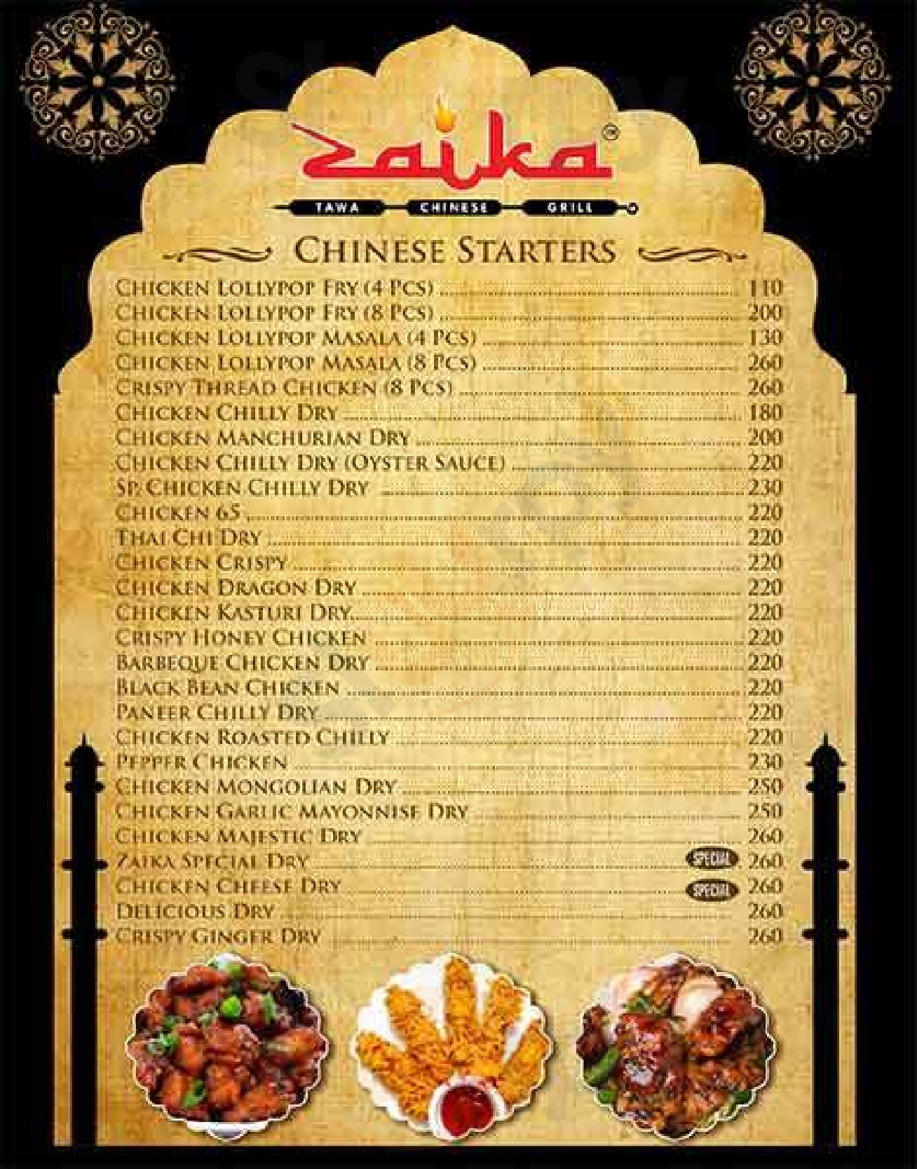 Zaika Delicious Fast Food Mumbai Menu - 1