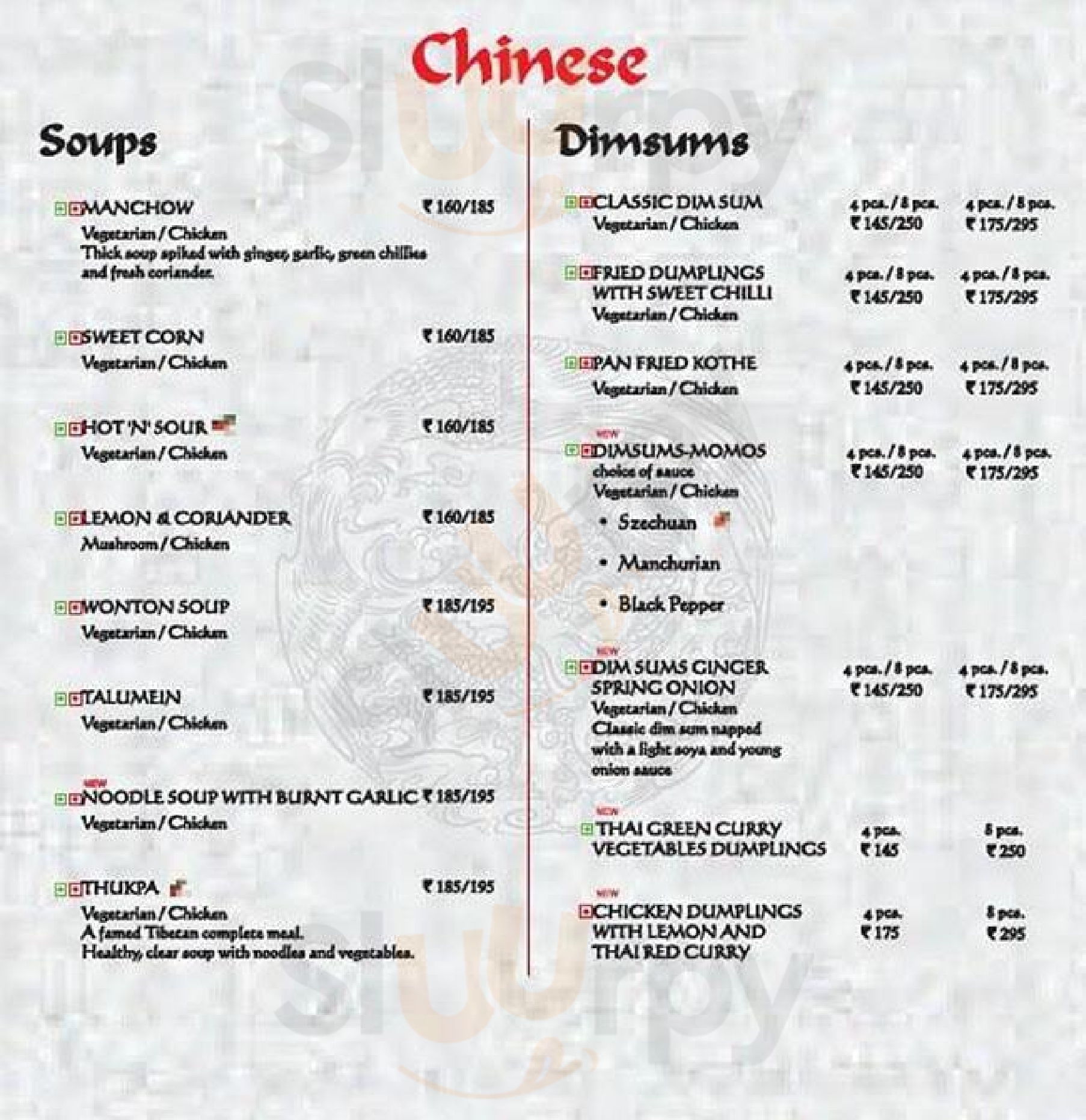 Berco's New Delhi Menu - 1