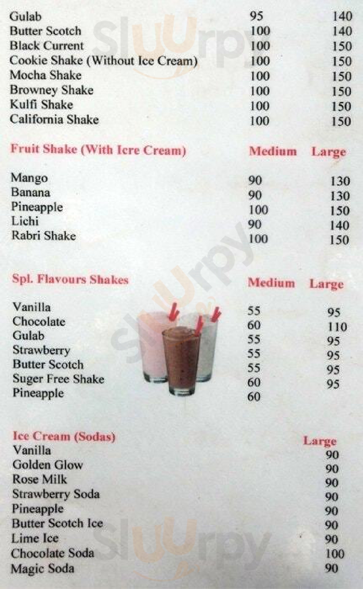 Giani Ice Cream New Delhi Menu - 1