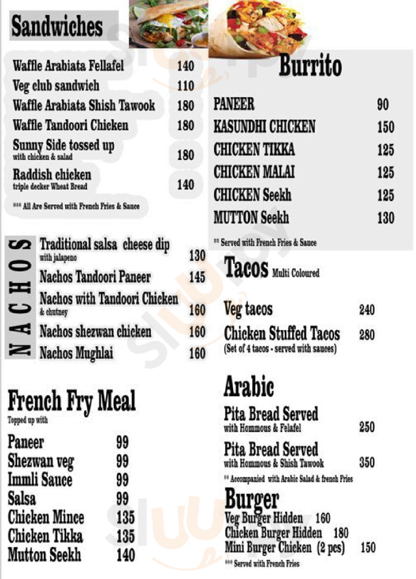 Lets Tango New Delhi Menu - 1