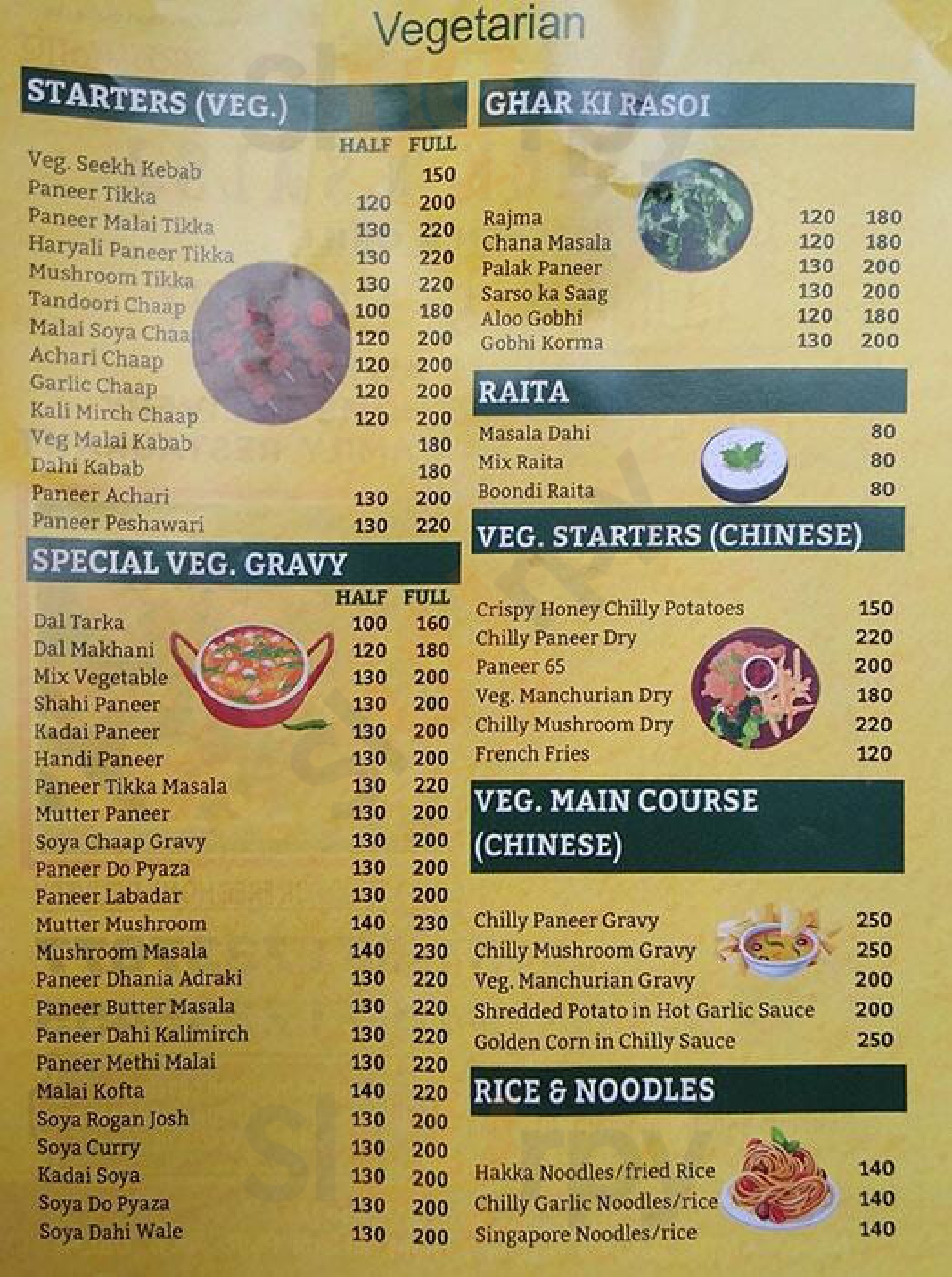 Star Chicken Center New Delhi Menu - 1